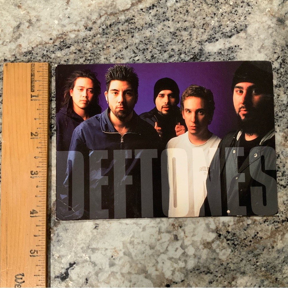DEFTONES POSTCARD 1999 LICENSED PYRAMID ENGLAND